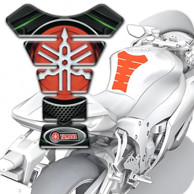 Yamaha Tank Fuse Red White Logo Edition 