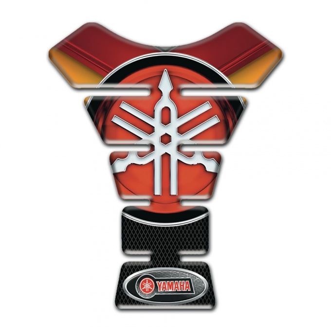 Yamaha Tank Pad Protector Anti Slip Sticker with Classic Logo 