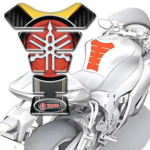 Yamaha Tank Fuse Premium Quality Model Classic Logo 
