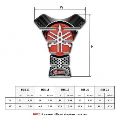 Yamaha Tank Fuse Premium Quality Logo edition 
