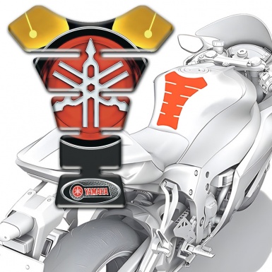 Yamaha Tank Pad Protector Big Logo Design High End Base 