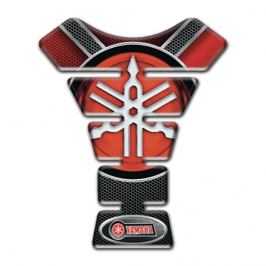 Yamaha Tank Protector Classic Red Logo design High-Quality Model 