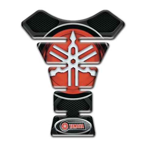 Yamaha Tank Fuse dark Background Style Red Big logo