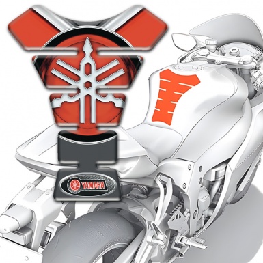 Yamaha Tank Fuse High-Quality Version Big Red logo 