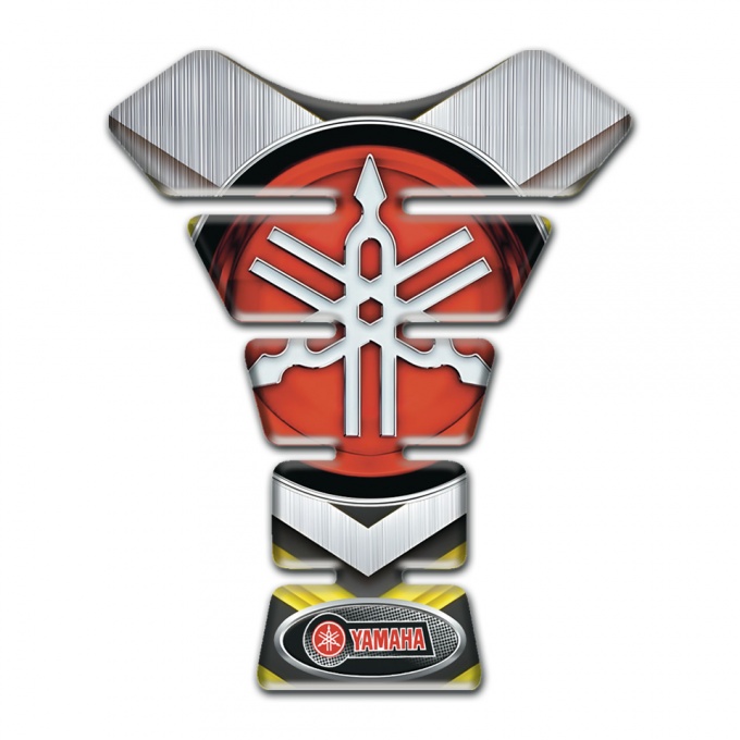 Yamaha Tank Fuse Silver Details Style Big Logo Edition 