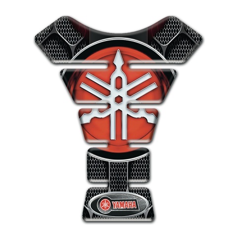 Yamaha Tank Protector 3D Decoration with Big Red logo 