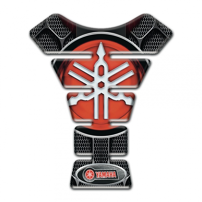 Yamaha Tank Protector 3D Decoration with Big Red logo 