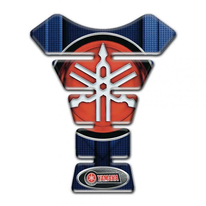 Yamaha Tank Pad Protector dark Blue edition with Red Big logo 