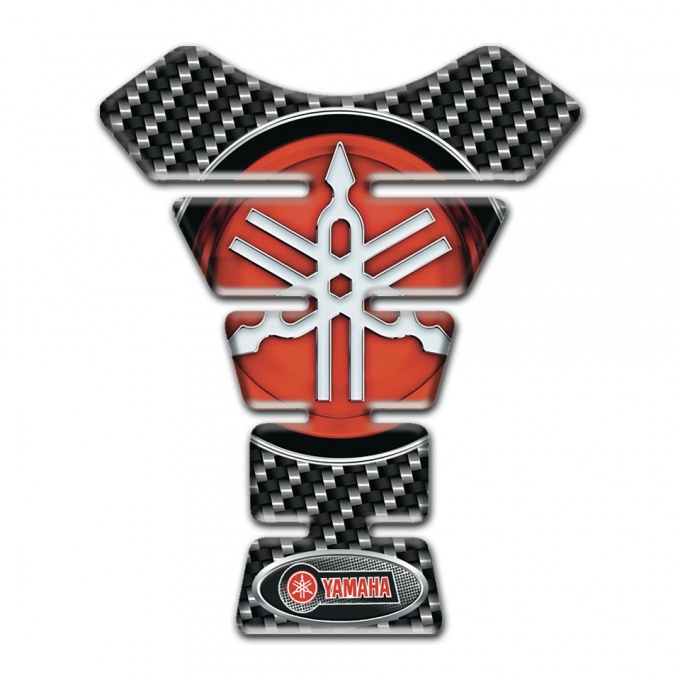 Yamaha Tank Fuse Carbon Style with Big Logo 