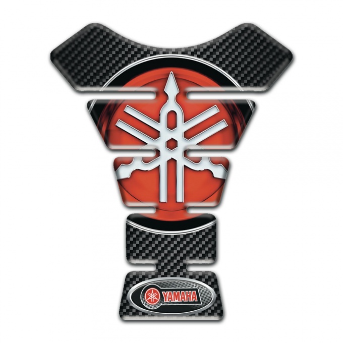 Yamaha Tank Fuse dark Carbon Style Classic Logo Edition 