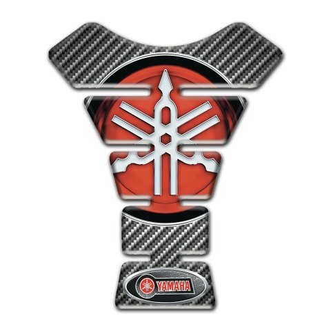 Yamaha  Tank Protector Classic Carbon Design Big Logo Edition 