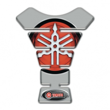 Yamaha Tank Pad Motorbike Gray Print and big Logo 