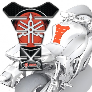 Yamaha Tank Fuse White Lights style Big Logo edition