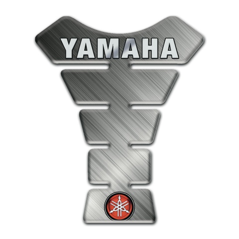 Yamaha Tank Pad Motorbike Matte Effect Base Grey Logo 