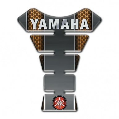 Yamaha Tank Pad Protector honeycomb Base motive Inscription Logo Style 