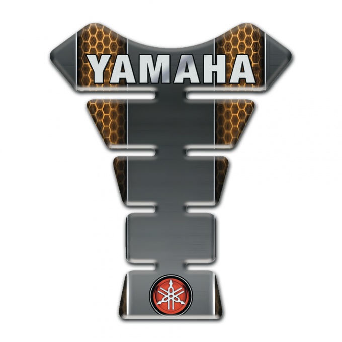Yamaha Tank Pad Protector honeycomb Base motive Inscription Logo Style 