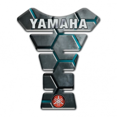 Yamaha Tank Pad Protector 3D Figures base Gray Logo 