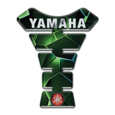 Yamaha Tank Pad Protector Amazing Green Decoration Inscription Logo Edition 