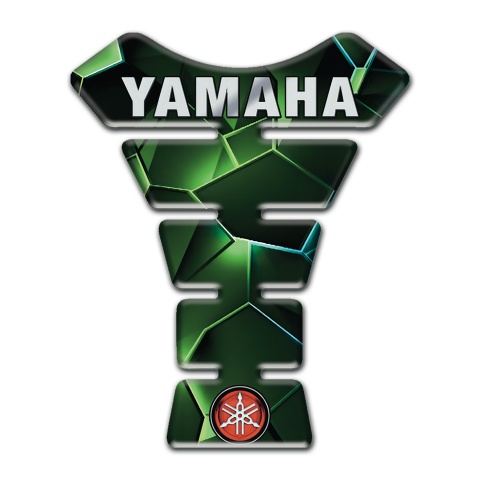 Yamaha Tank Pad Protector Amazing Green Decoration Inscription Logo Edition 