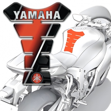 Yamaha Tank Fuse Stylish Design Inscription Logo Style 