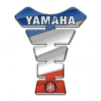 Yamaha Tank Protector Multicolored Base Inscription Logo style 
