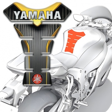Yamaha Tank Protector Unique Design Logo Inscription Style 