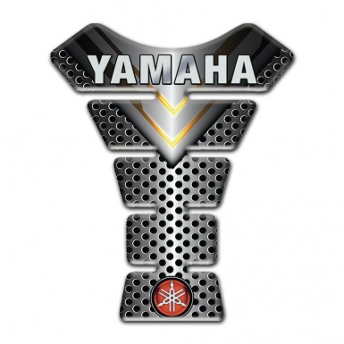 Yamaha Tank Protector Perforated Mertal Style and Small Logo 