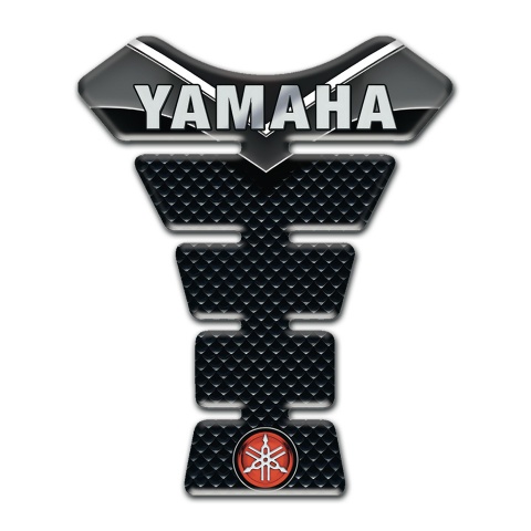 Yamaha Tank Protector Center Silicone Sticker Style 