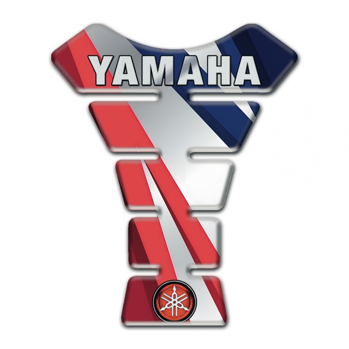 Yamaha Tank Fuse Pink Lines Motif Base Small Logo Style 