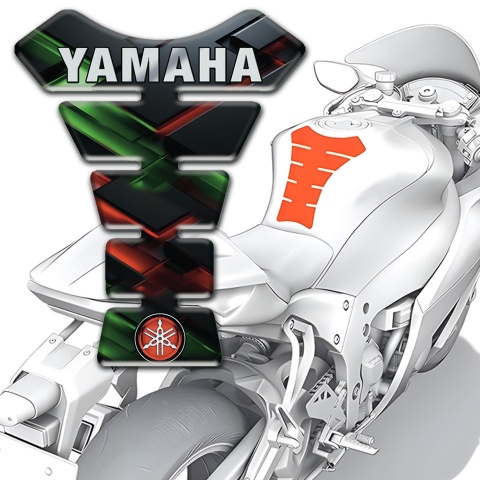 Yamaha Tank Guard Pads Tank Guard Pads Silicone Sticker 
