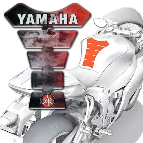 Yamaha Tank Pad Protector Mixed Colors Base Style 