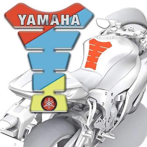 Yamaha Tank Protector Fresh Colors Model Style 