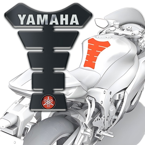 Yamaha Tank Pad Protector Graphite Effect Base 