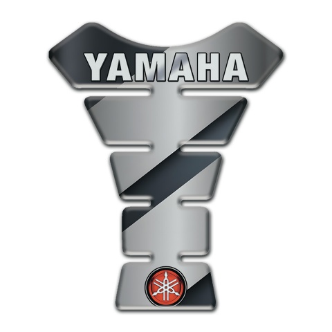 Yamaha Tank Fuse Grey Black marking base Logo Inscription Style 