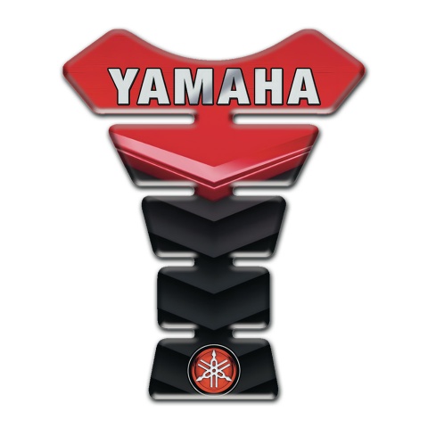 Yamaha Tank Pad Motorbike CenterSilicone Sticker Stylish Type 