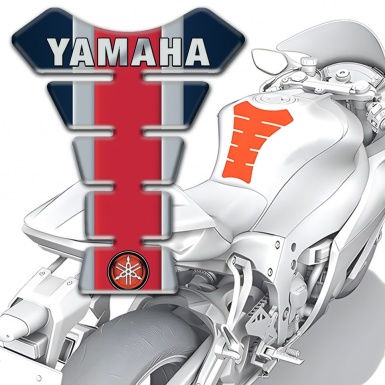 Yamaha Tank Pad Protector Vertical colors Edition 