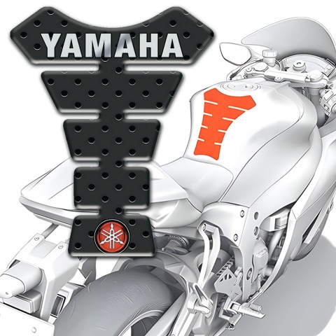 Yamaha Tank Protector Perforated Rubber Style 