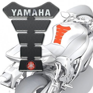 Yamaha Tank Pad Protector Clear Design Silicone Sticker 