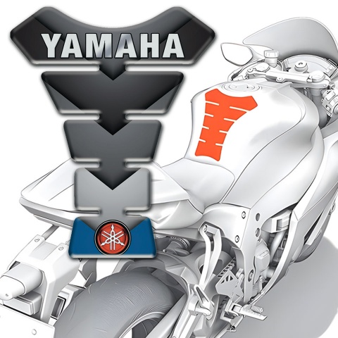 Yamaha Tank Pad Motorbike Racing Edition Stylish Type 