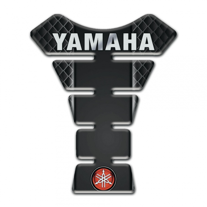 Yamaha Tank Fuse dark Grid motive Design 