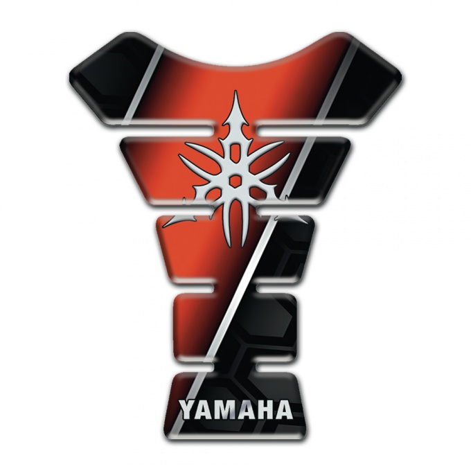 Yamaha Tank Fuse High-Quality  Stylish Base White Logo 