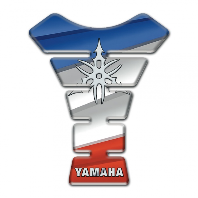 Yamaha Tank Guard Pads Colorful Base Stylish Logo 