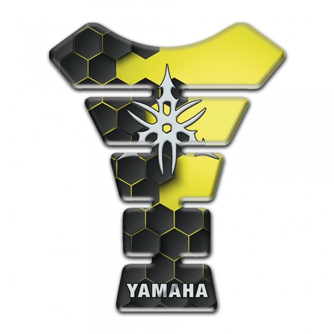 Yamaha Tank Pad Protector High-Quality Model with Stylish Logo 