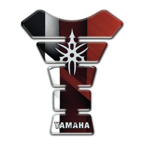 Yamaha Tank Pad Protector Stylish base Off White logo 