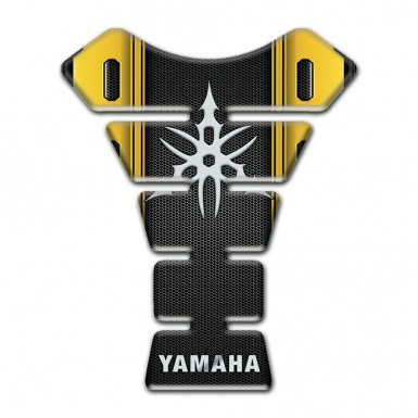 Yamaha Tank Fuse Yellow Black Racing Edition Style 