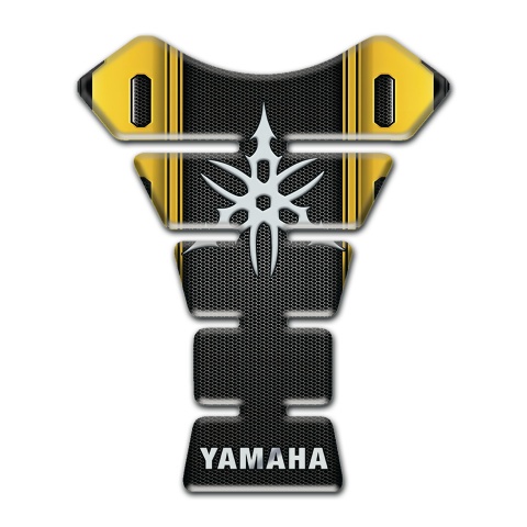 Yamaha Tank Fuse Yellow Black Racing Edition Style 