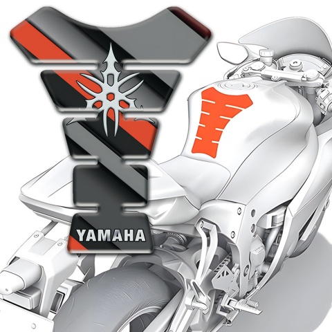 Yamaha Tank Guard Pads Diagonal patterns Version 