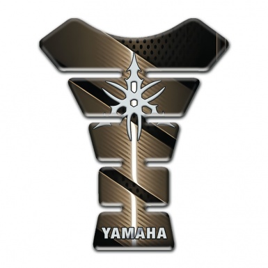 Yamaha Tank Pad Protector Anti Slip Sticker Bronze edition 