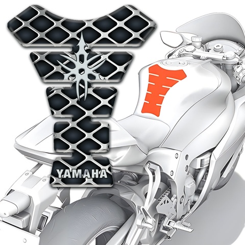 Yamaha Tank Pad Protector Large Grid Effect version 