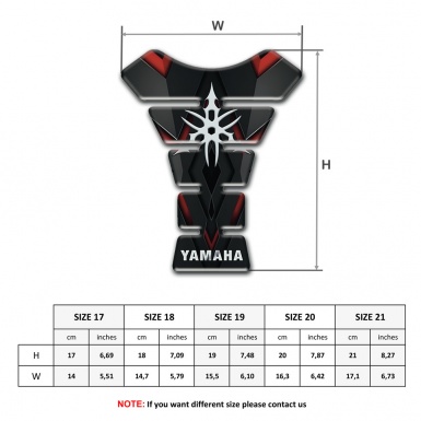 Yamaha Tank Protector Anti Slip Sticker High-Quality Type 